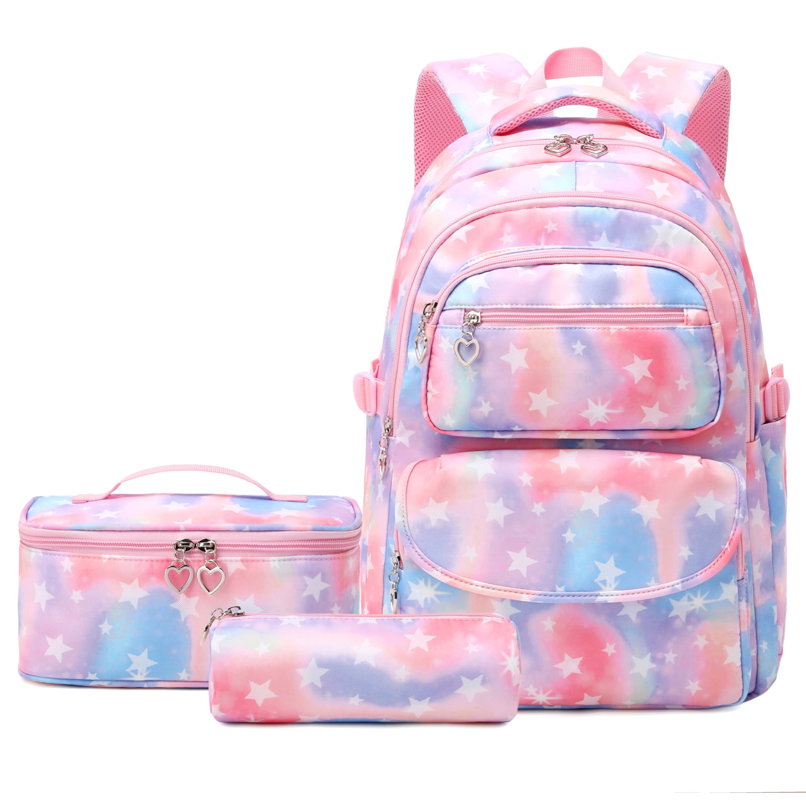 Marbled Mini Backpack - Pink & White  Bags, Stylish school bags, Pink  backpack