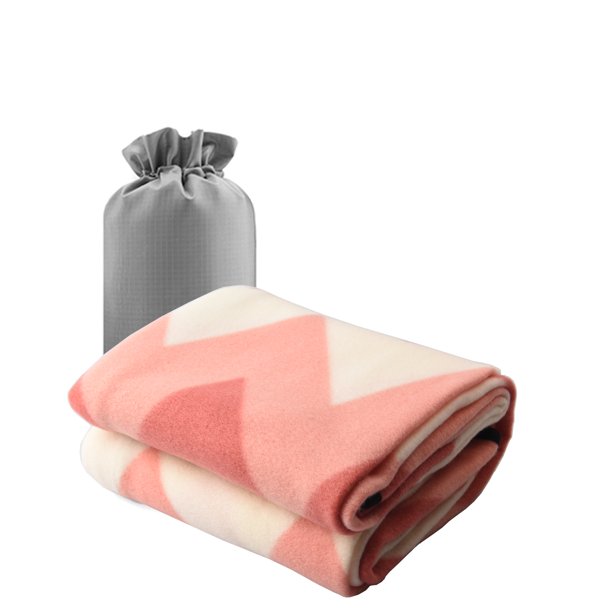 Forestfish Travel Light Weighted Blanket ,Twin/Full Size Fleece Throws Blanket for Couch