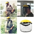 thumbnail image 1 of Forestry with Mesh Face Shield - Chainsaw Protective Hard Hat for Logging, Weed Eating & Brushcutter Work - Safety with Sun Shade Visor for Outdoor Yard Work & Professional Use, 1 of 6