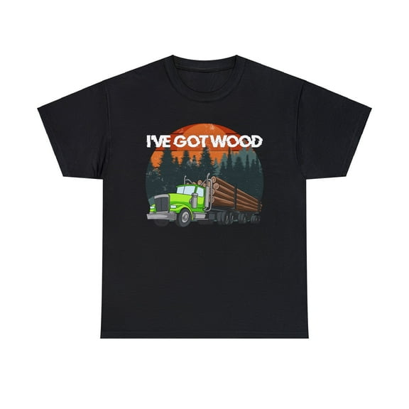 Forestry Logging Lumberjack Truck Driver T-shirt