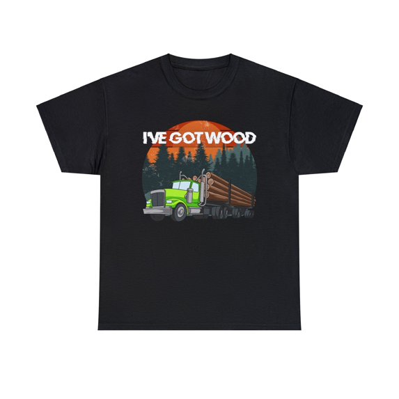 Forestry Logging Lumberjack Truck Driver T-shirt