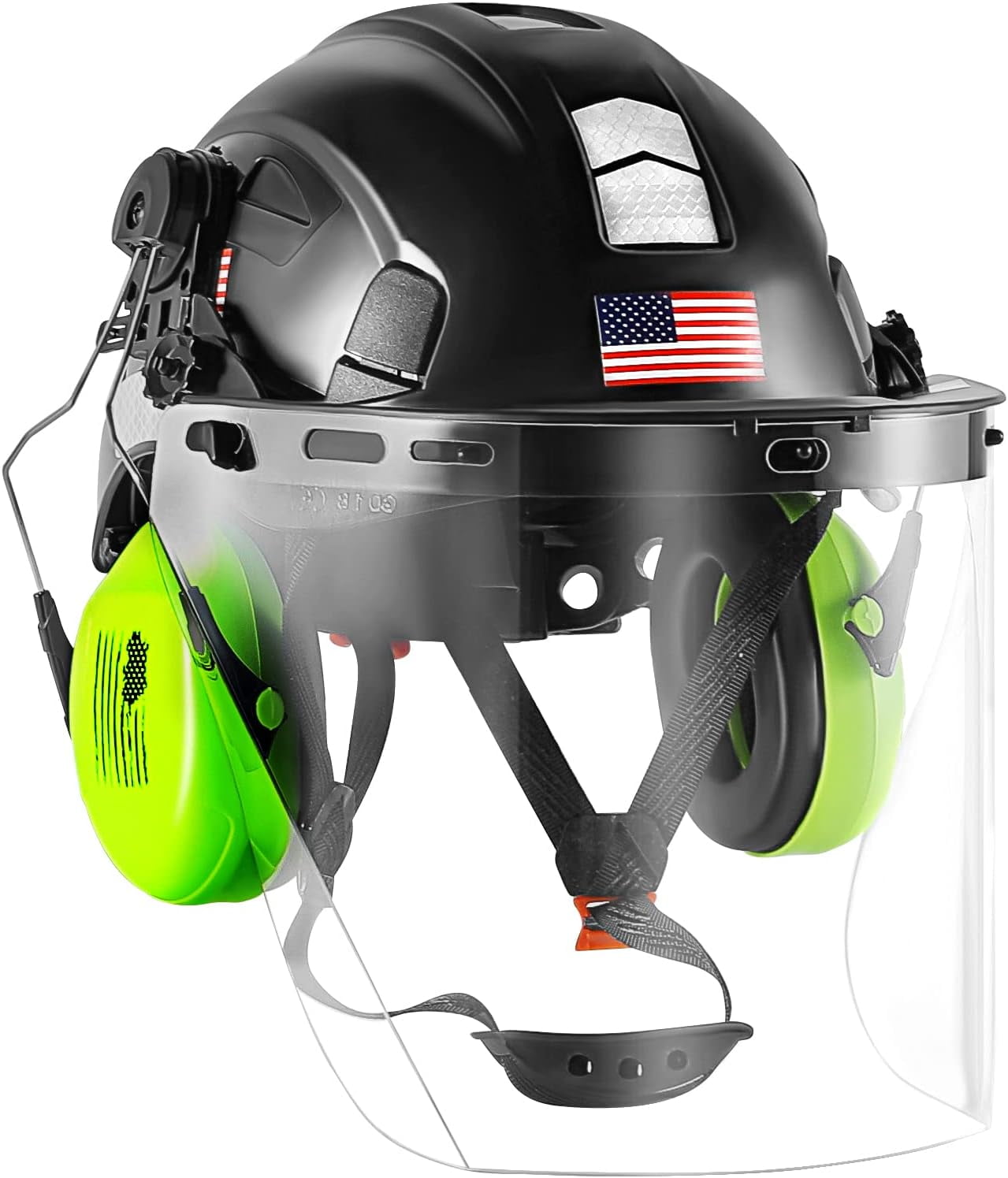 Forestry Safety Helmet Chainsaw Arborist Helmet with Mesh/Polycarbonate