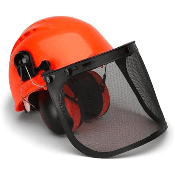 Forestry Safety Helmet and Hearing Protection System, Orange$$