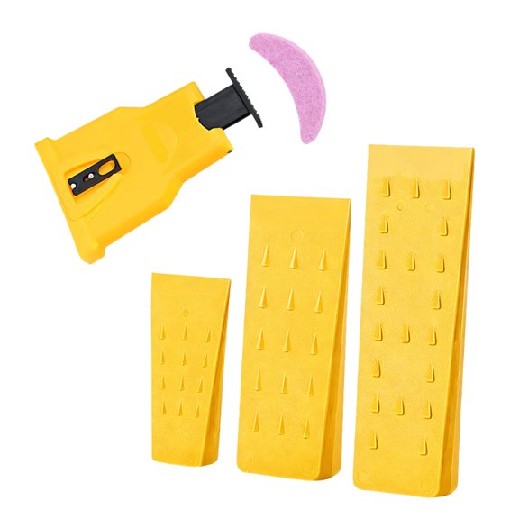 Forestry Work Set ABS 5 Piece Logging Accessory for Tree Cutting, Kerf Relief, Pruning Jobs, Small Footprint