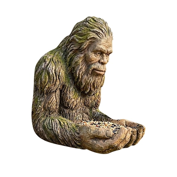 Forestwhale Big-foot Bird Feeder Outdoor Bird Feeder Fun Wildlife Garden Decor for Backyard Bird Watching - Yard Art Statues