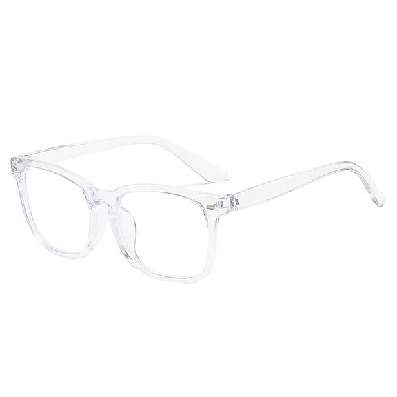 Forestwhale Blue Light Glasses Men Women Transparent Blue Light Blocking Computer Glasses Anti Eyestrain Lightweight Clear Frame
