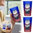 thumbnail image 1 of Forestwhale Color Changing Aluminum Cups -15oz Set of 2 -Cold Activated to Red & Blue- Party Mugs -Reusable Drinkware Gift #A2, 1 of 7