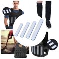 thumbnail image 1 of Forestwhale Electroplated Weight Plates Set Rounded Edge Steel Plates for Fitness Vest Durable Strength Training Weights for Home Gym Workout, 1 of 10