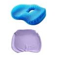 thumbnail image 1 of Forestwhale Honeycomb Gel Seat Cushion Extra Large Breathable Pressure Relief Pad with Washable Cover for Office Chair Wheelchair 16.1"x13", 1 of 8