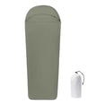 thumbnail image 1 of Forestwhale Lightweight Sleeping Bag Liner Travel Sleep Sack for Backpacking Hostels Machine Washable Camping Sheet for Hotels 31.5x82.7in, 1 of 7
