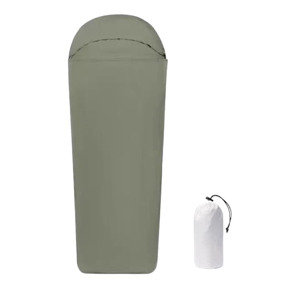 Forestwhale Lightweight Sleeping Bag Liner Travel Sleep Sack for Backpacking Hostels Machine Washable Camping Sheet for Hotels 31.5x82.7in