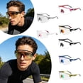 thumbnail image 1 of Forestwhale Photochromic Cycling Glasses with TR90 Frame Large Wraparound Sports Sunglasses with Day Night Adaptive Lenses Windproof UV Protection Eyewear, 1 of 6