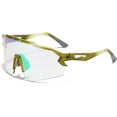 thumbnail image 1 of Forestwhale Photochromic Cycling Glasses with TR90 Frame Large Wraparound Sports Sunglasses with Day Night Adaptive Lenses Windproof UV Protection Eyewear, 1 of 5