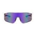 Forestwhale Polarized Cycling Sunglasses 5.7" Lightweight Sports Eyewear UV Protection Riding Glasses for Outdoor Running & Biking Purple