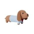 thumbnail image 1 of Forestwhale Soft Dachshund Shaped Plush Chew Toy for Dogs 8.3" Calming Anxiety Relief Pet Stuffed Animal Cuddly Comfort Toy for Small Medium Breeds, 1 of 7