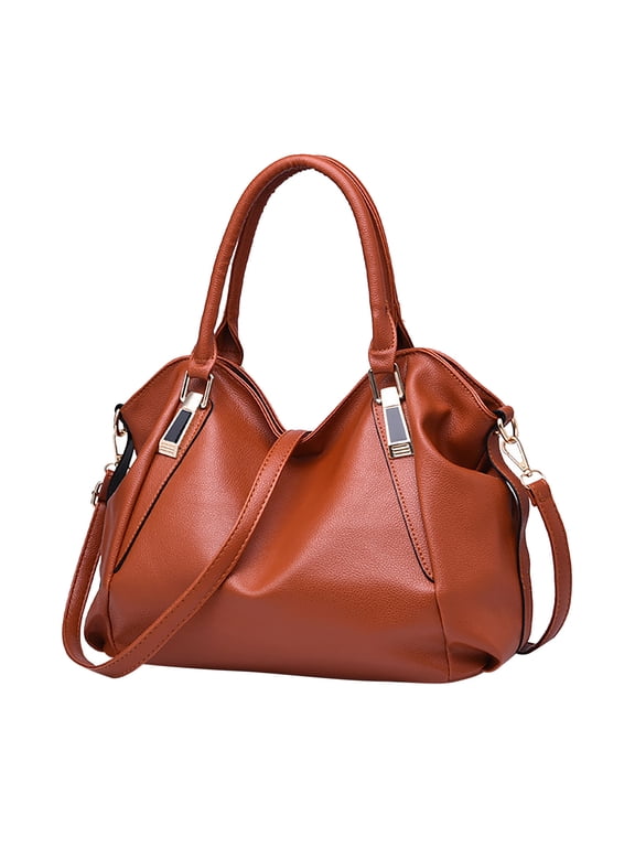 Handbags for Womens Xhshgfbi,Handbags Ladies Purse Satchel Roomy Fashion Shoulder Bags Tote Leather Bag