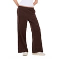 thumbnail image 1 of Forever 21 Women's Brown Athleisure Low-Rise Jogger, Wide-Leg, M, 1 of 7