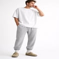 thumbnail image 1 of Forever 21 Men's Sweatpants, Color- Heather Grey, Size- L, 1 of 5