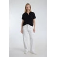 thumbnail image 1 of Forever 21 Short-Sleeve Crochet Collared Sweater Top, Color-Black, Size-M, 1 of 6