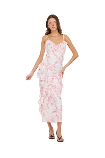 White Long Sleeve Maxi Dress