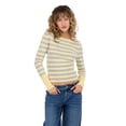 thumbnail image 1 of Forever 21 Women's Boatneck Sweater with High Rib Start, XS-XL, 1 of 6