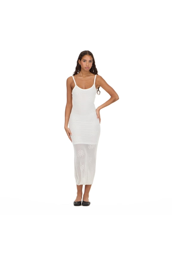 Women's Crochet Maxi Dress