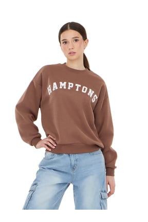 Women's and Women's Plus Destination Fleece Crewneck, Sizes XXS-4X