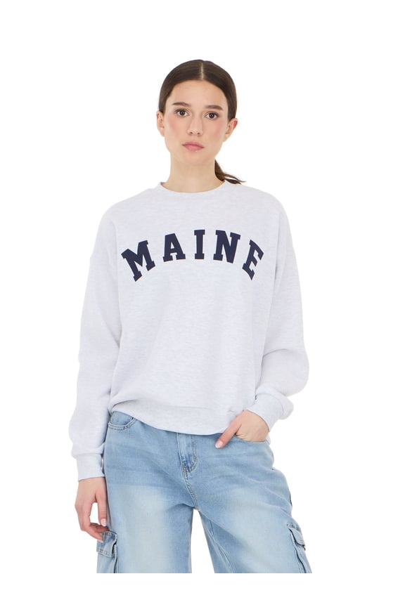 Women's and Women's Plus Destination Fleece Crewneck, Sizes XXS-4X