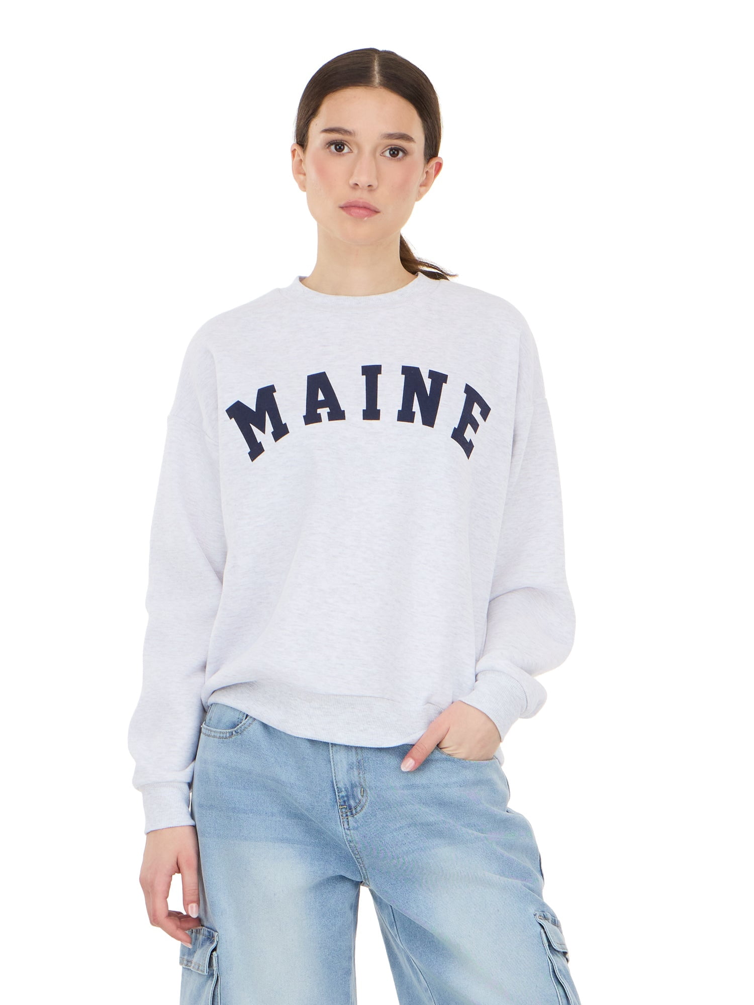 Forever 21 Women's and Women's Plus Destination Fleece Crewneck, Sizes XXS-4X