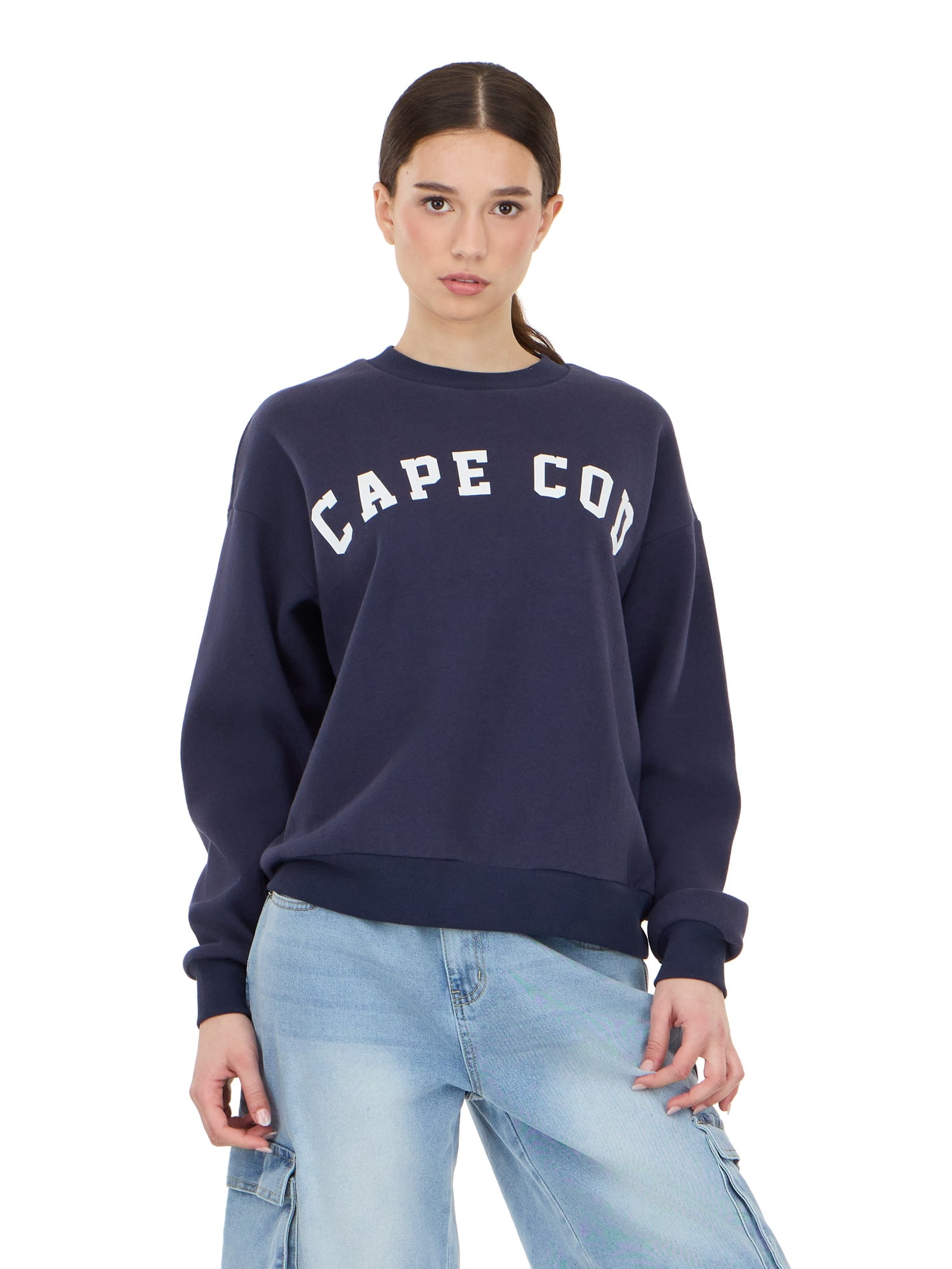 Forever 21 Women's and Women's Plus Destination Fleece Crewneck, Sizes XXS-4X