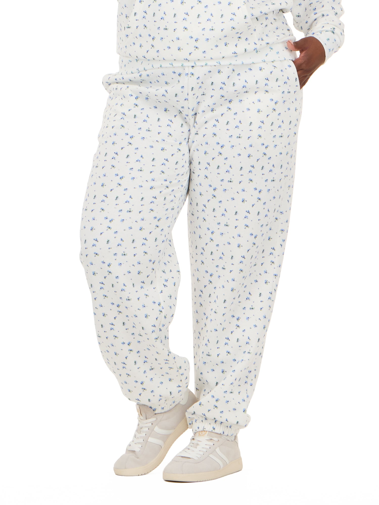 Forever 21 Women's and Women's Plus Americana Fleece Jogger Sweatpants, Sizes XXS-4X