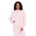 thumbnail image 1 of Forever 21 Women's Light Pink Loungewear Hoodie Sweatshirt, Oversized Fit,L, 1 of 6