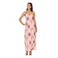 thumbnail image 1 of Forever 21 Women's Printed Maxi Dress with Low Back, 1 of 7