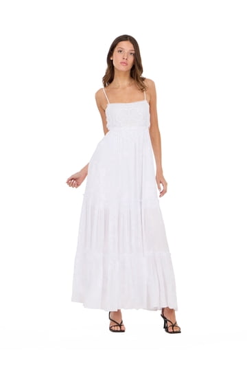 formal gown floral maxi dress Sequin-Floral Long Sleeve Long Formal Dress main image 1