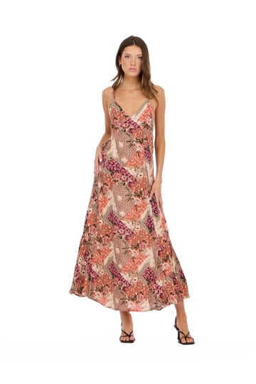 strapless open back dress MAX MARA Women's Long Powder Pink Dress – Pavidas