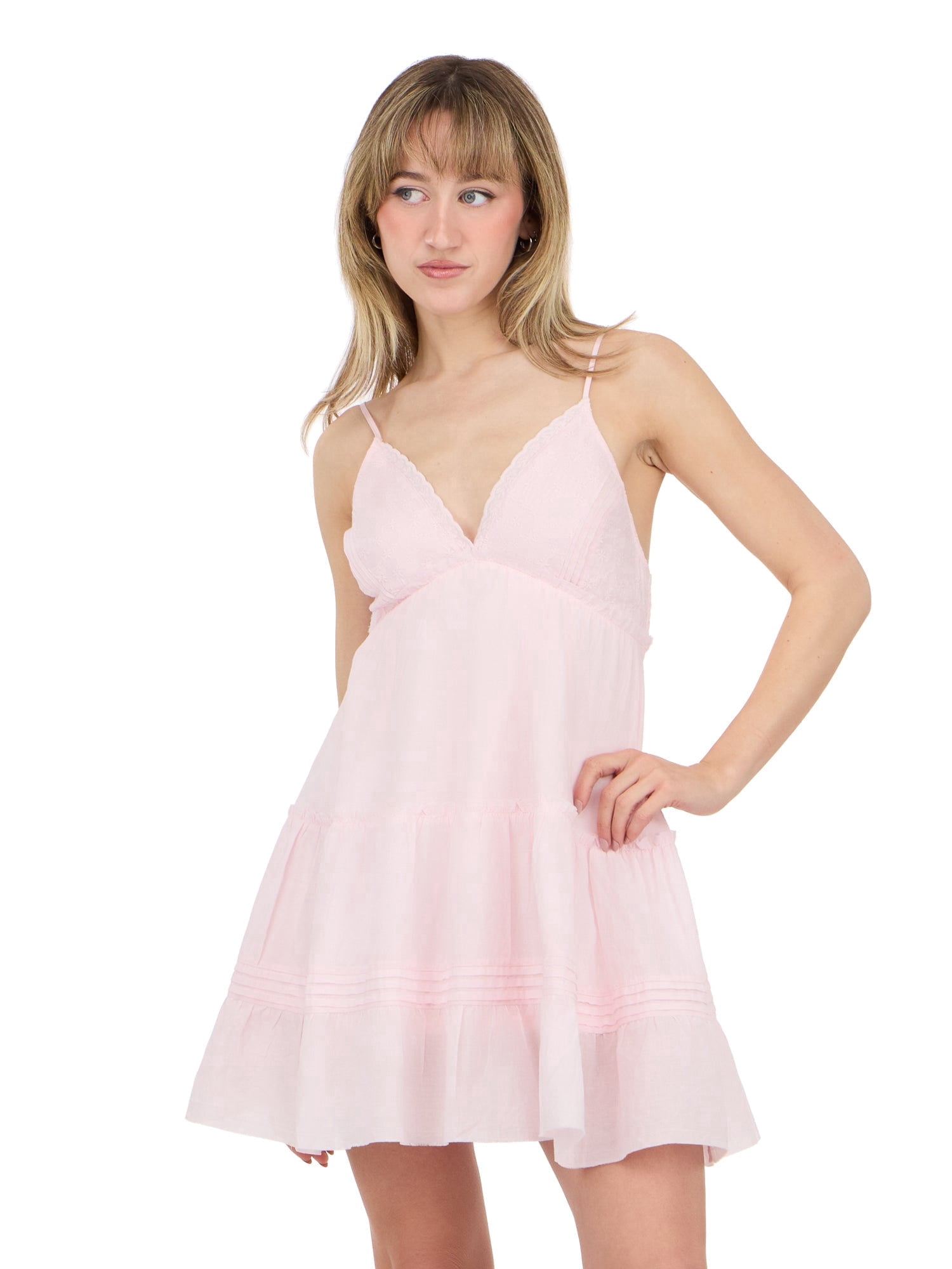 forever 21 embroidered dress Lace-Trim Satin Floral Maxi Dress PINK/MULTI / XS main image 1