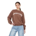 thumbnail image 1 of Forever 21 Women's and Women's Plus Destination Fleece Crewneck, Sizes XXS-4X, 1 of 6