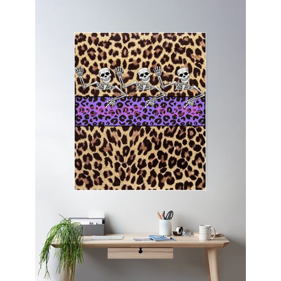 Forever Alone Poster Wall Art, Modern Wall Decor For Living Room Bedroom, 12x18 UNFRAMED