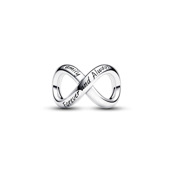 Pandora Forever & Always Infinity Charm Sterling Silver Women's Jewelry