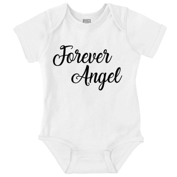 Forever Angel Heavenly Beautiful Romper Boys or Girls Infant Baby Brisco Brands NB