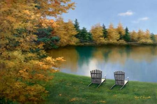 Forever Autumn Canvas Art - Diane Romanello (20 x 28)