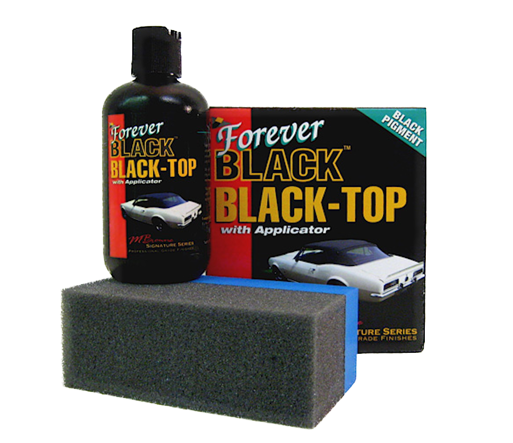 Forever BLACK Top Gel w/ foam applicator