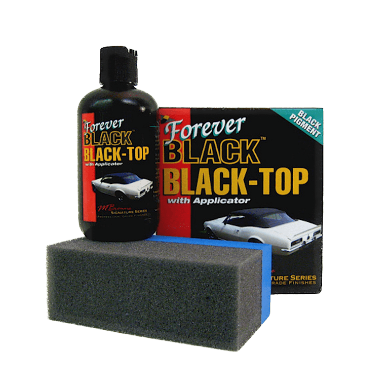 Forever BLACK Top Gel w/ foam applicator