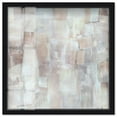 thumbnail image 1 of Forever Bliss Shadowbox Print Neutral Wall Decor by Art Remedy, Black Frame, 40 x 40, 1 of 6