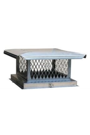 Forever Cap 17 x 17 S/S E-Series Single Flue Model