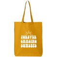 thumbnail image 1 of Forever Chasing Sunsets Cotton Canvas Tote Bag, 1 of 1