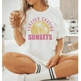 thumbnail image 1 of Forever Chasing Sunsets Shirt, Distressed Tropical Beach Tee, Aesthetic Summer Outfit with Retro Sunset Style, 1 of 5