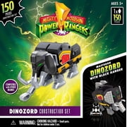 Forever Clever Power Rangers Mighty Morphin Sabertooth Dinozord Construction Set