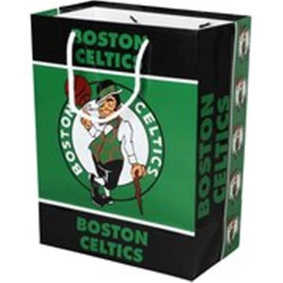 Forever Collectibles 9016357089 Boston Celtics Gift Bag - Medium