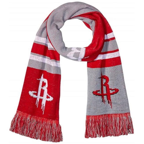 Forever Collectibles 9141896846 Houston Rockets Colorblock Big Logo Design Scarf